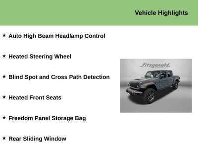 2026 Jeep Gladiator GLADIATOR MOJAVE 4X4