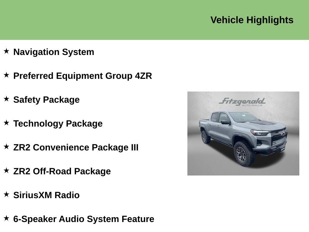2024 Chevrolet Colorado 4WD ZR2