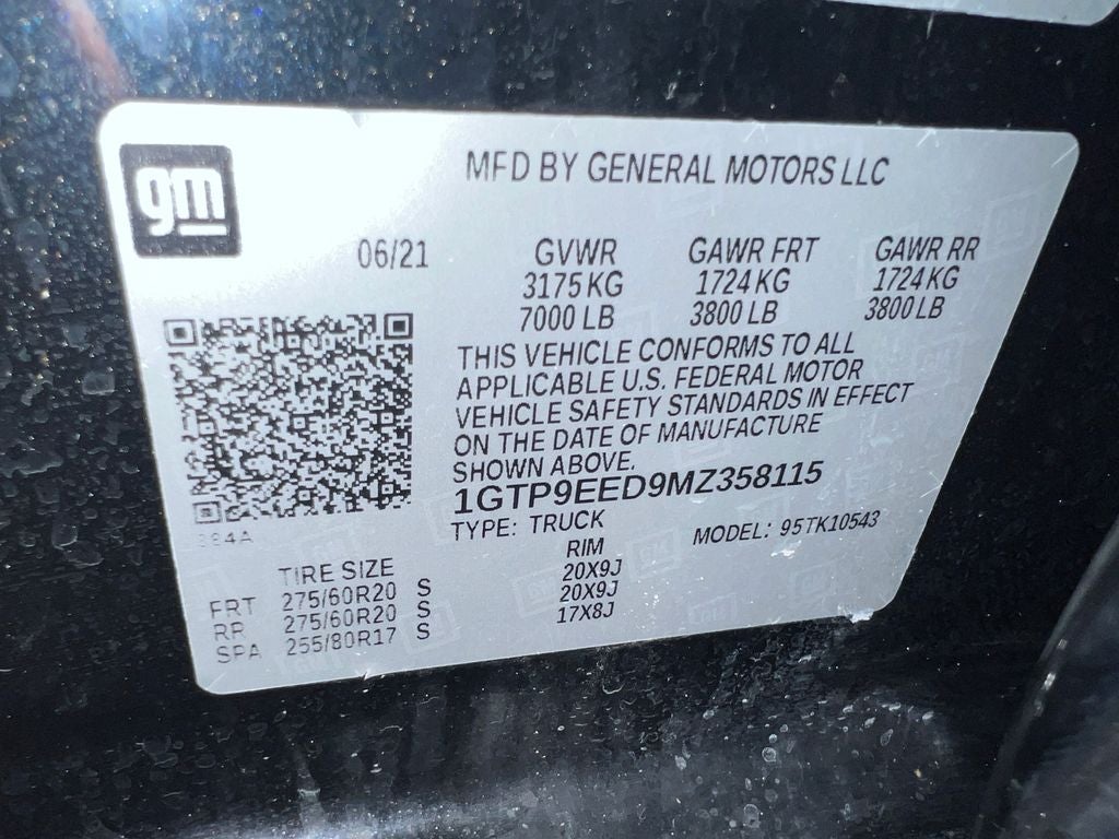 2021 GMC Sierra 1500 4WD Crew Cab Short Box AT4