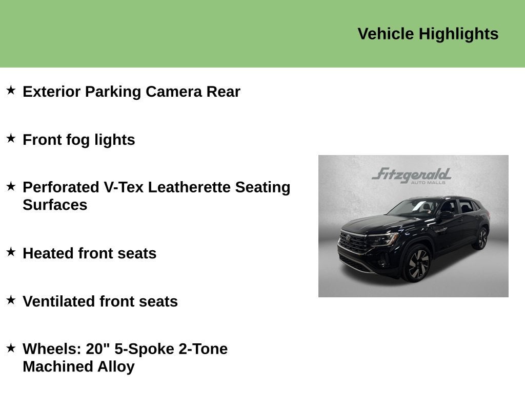 2024 Volkswagen Atlas Cross Sport 2.0T SE w/Technology