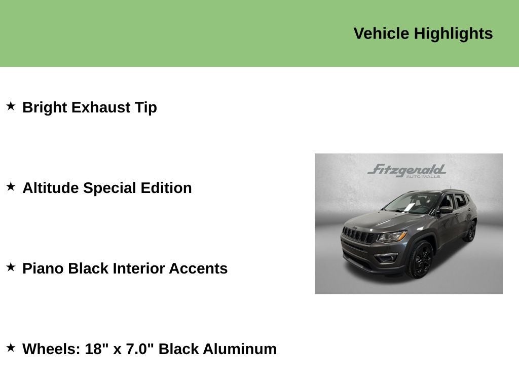 2021 Jeep Compass Altitude FWD