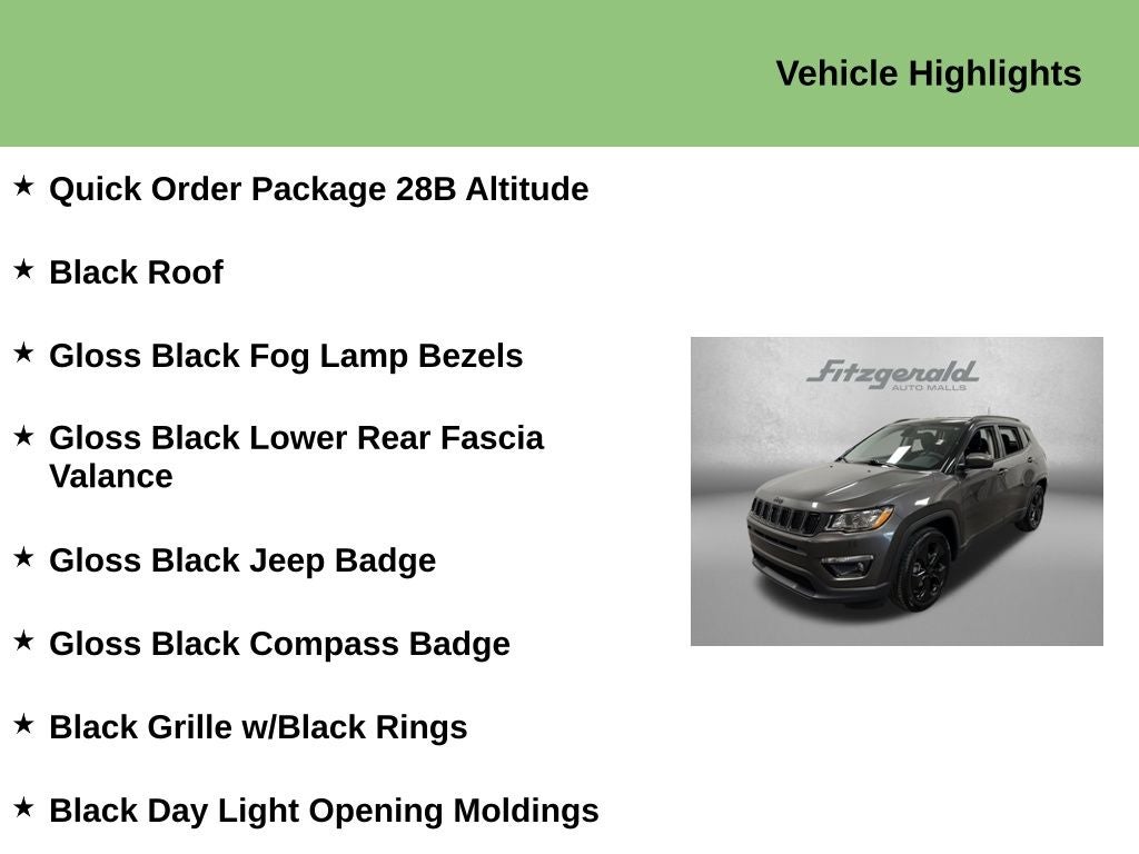 2021 Jeep Compass Altitude FWD
