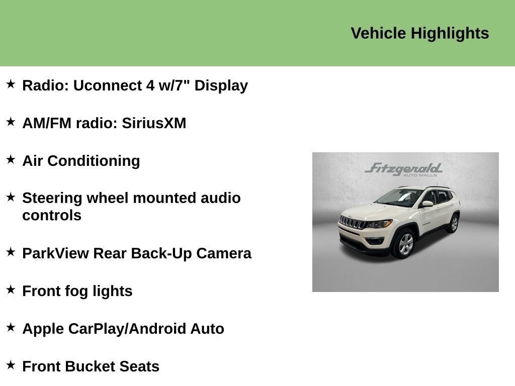 2021 Jeep Compass Latitude FWD