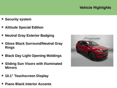 2026 Jeep Compass COMPASS LATITUDE ALTITUDE 4X4