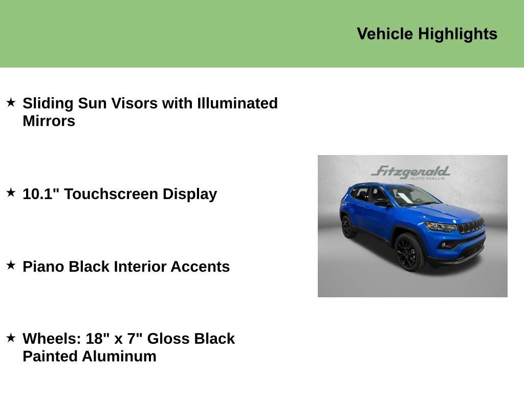 2026 Jeep Compass COMPASS LATITUDE ALTITUDE 4X4