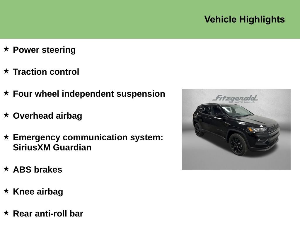 2026 Jeep Compass COMPASS LATITUDE ALTITUDE 4X4