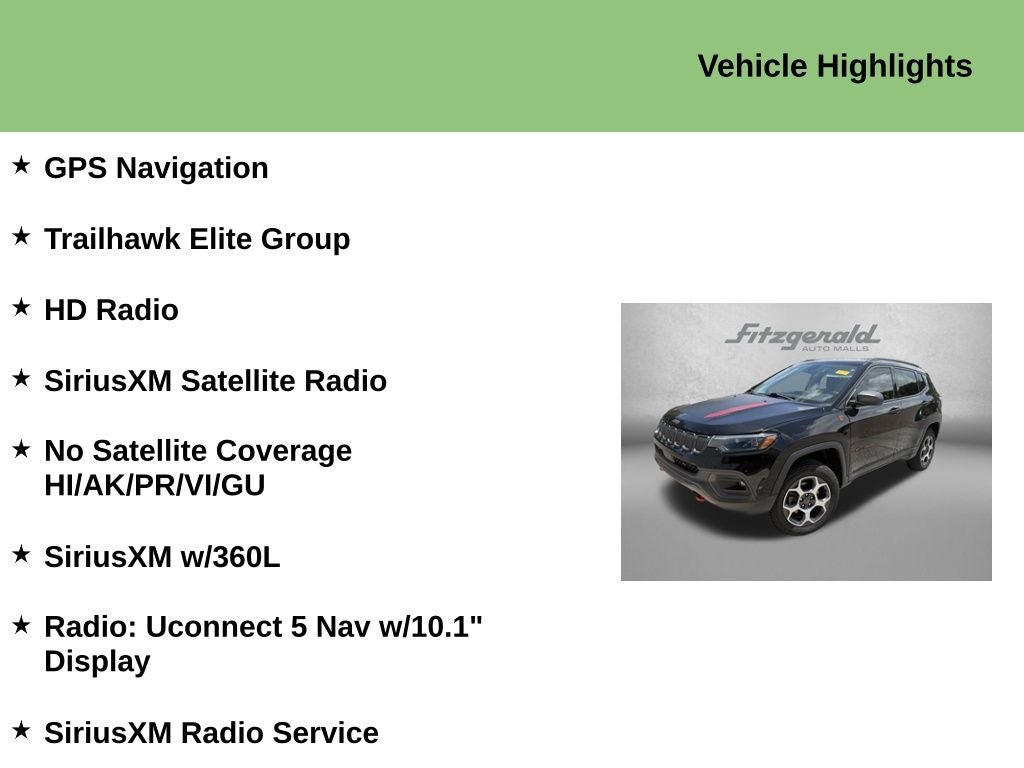 2022 Jeep Compass Trailhawk 4x4