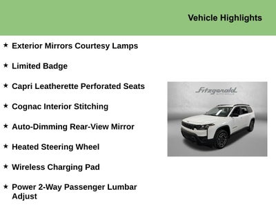 2026 Jeep Cherokee CHEROKEE LIMITED 4X4