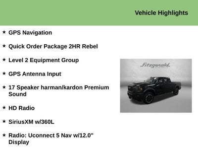2024 RAM 2500 Power Wagon Rebel Crew Cab 4x4 6'4' Box