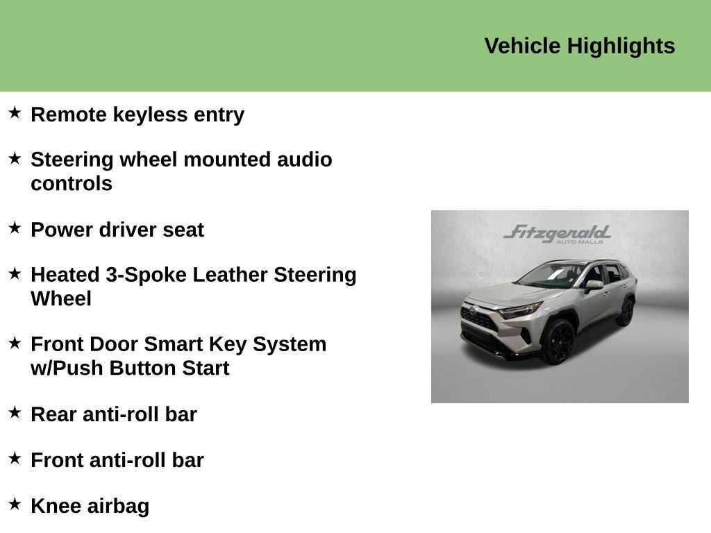 2022 Toyota RAV4 Hybrid SE