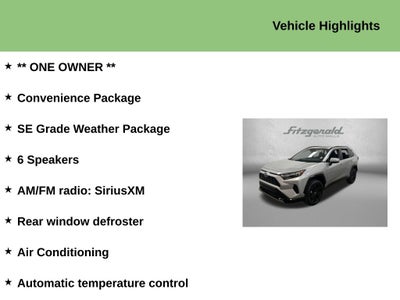 2022 Toyota RAV4 Hybrid SE