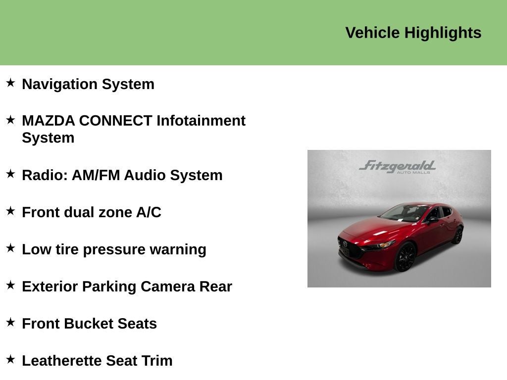 2024 Mazda Mazda3 Hatchback 2.5 S Select Sport