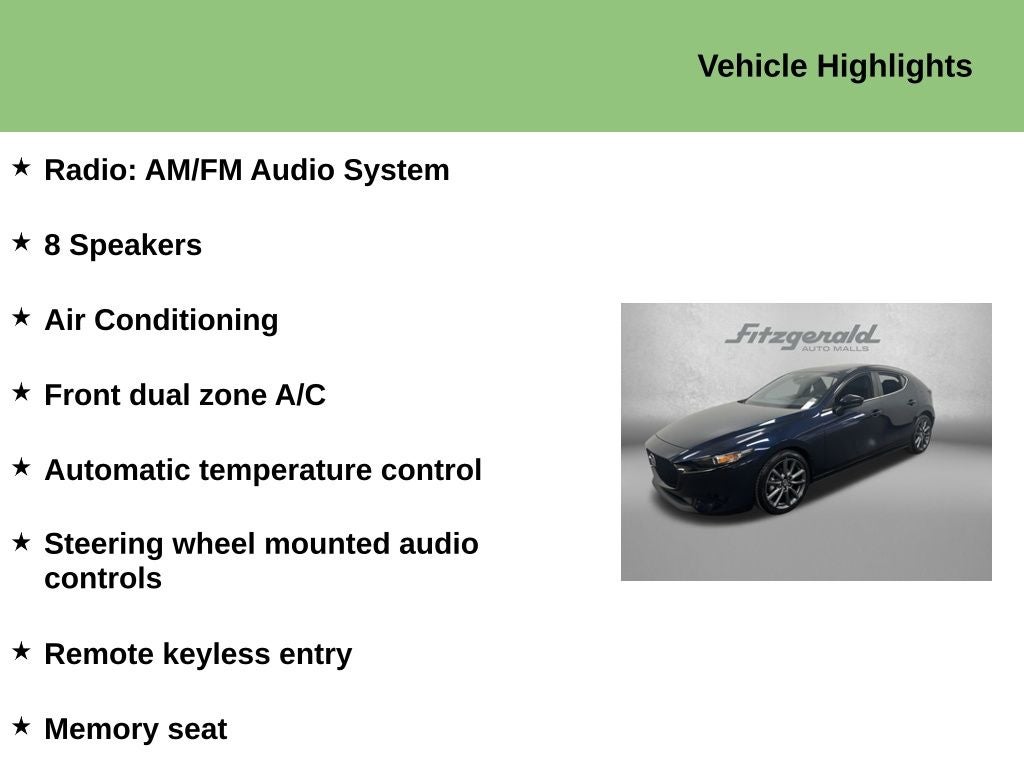 2022 Mazda Mazda3 Hatchback Preferred