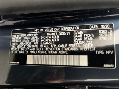 2021 Volvo XC60 T5 Inscription