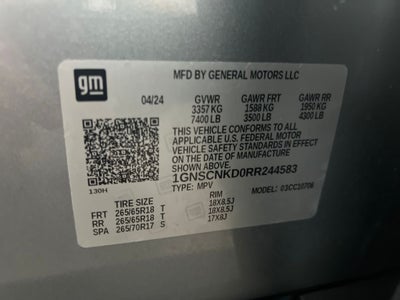 2024 Chevrolet Tahoe LT