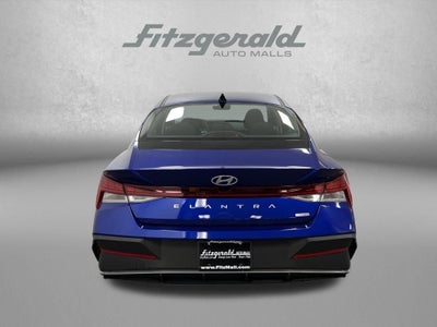 2025 Hyundai Elantra Hybrid Blue