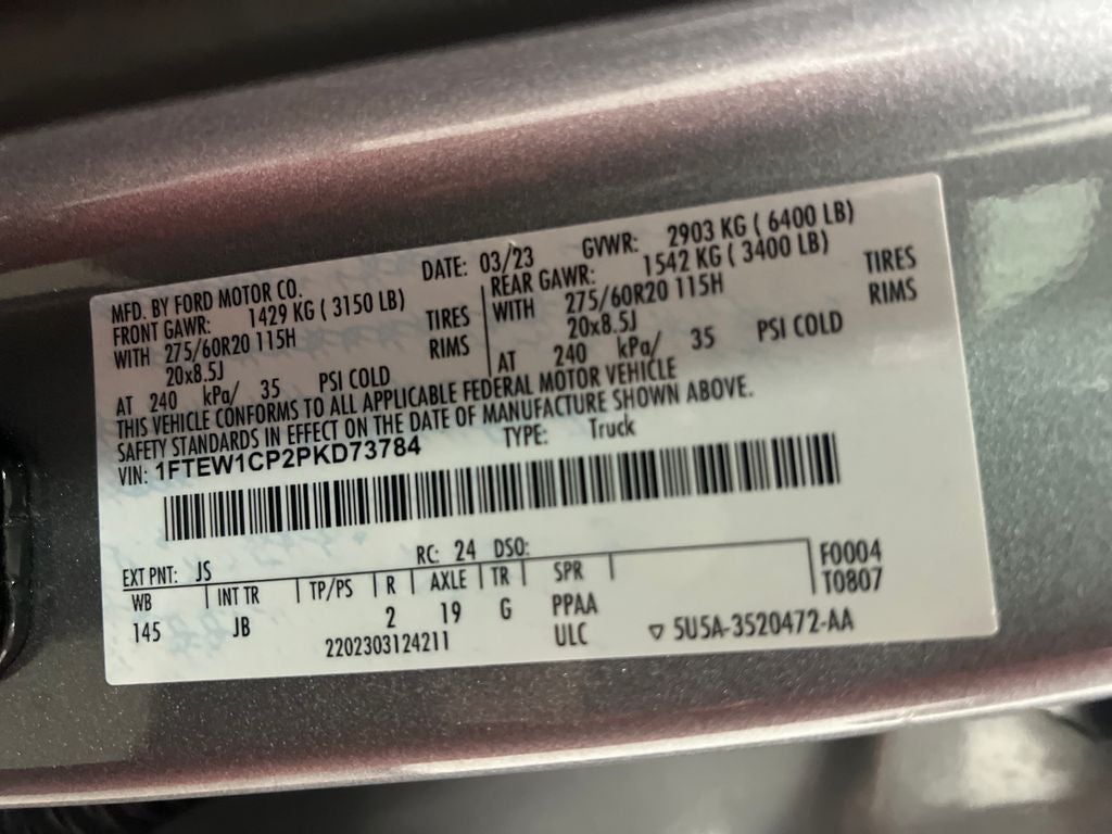 2023 Ford F-150 XL