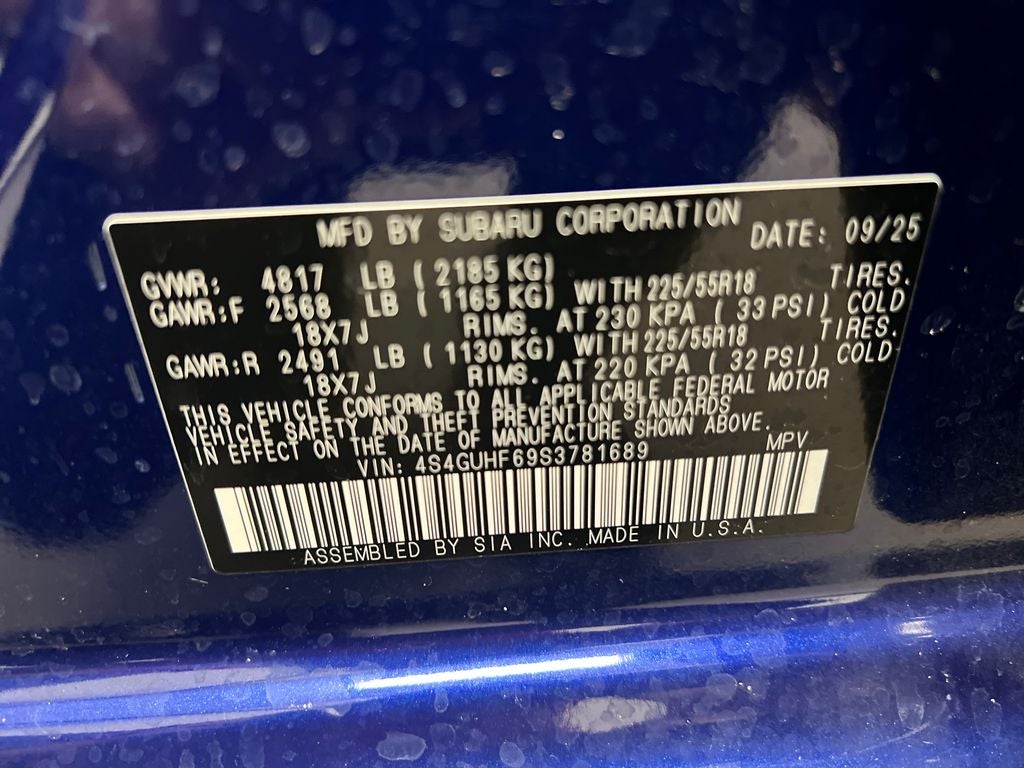 2025 Subaru Crosstrek Sport