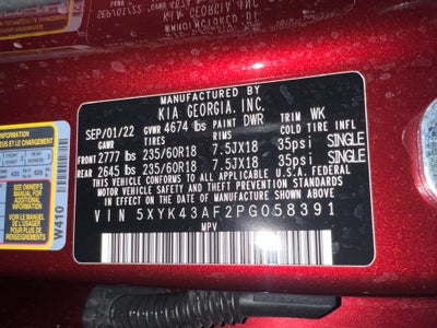 2023 Kia Sportage SX