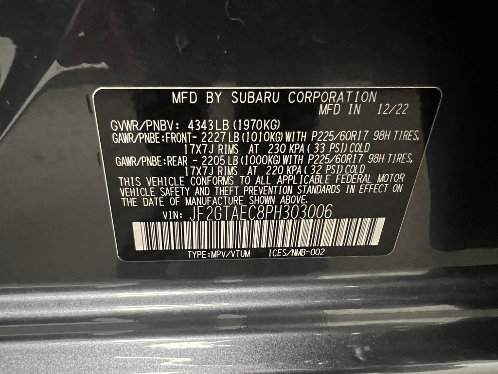 2023 Subaru Crosstrek Premium