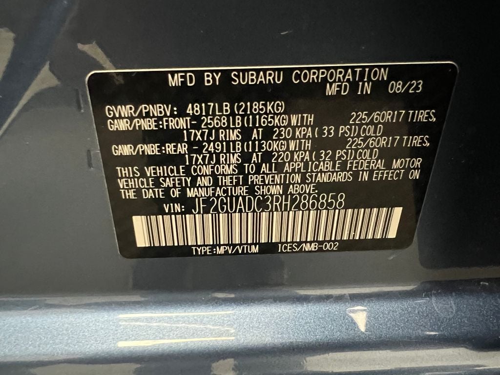 2024 Subaru Crosstrek Premium