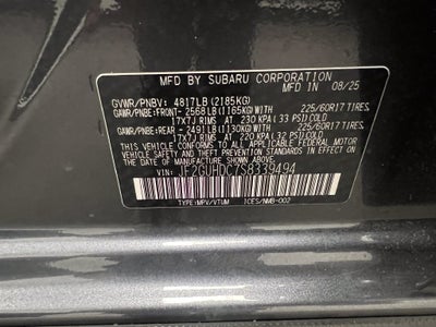 2025 Subaru Crosstrek Premium