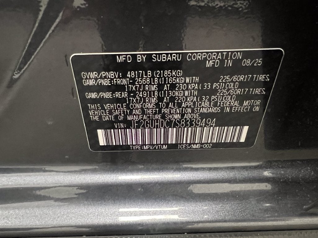 2025 Subaru Crosstrek Premium
