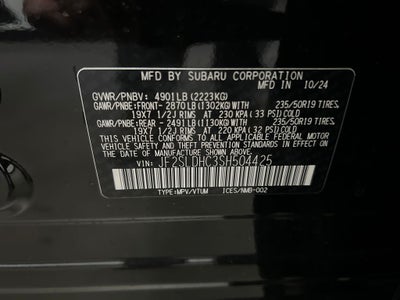 2025 Subaru Forester Sport